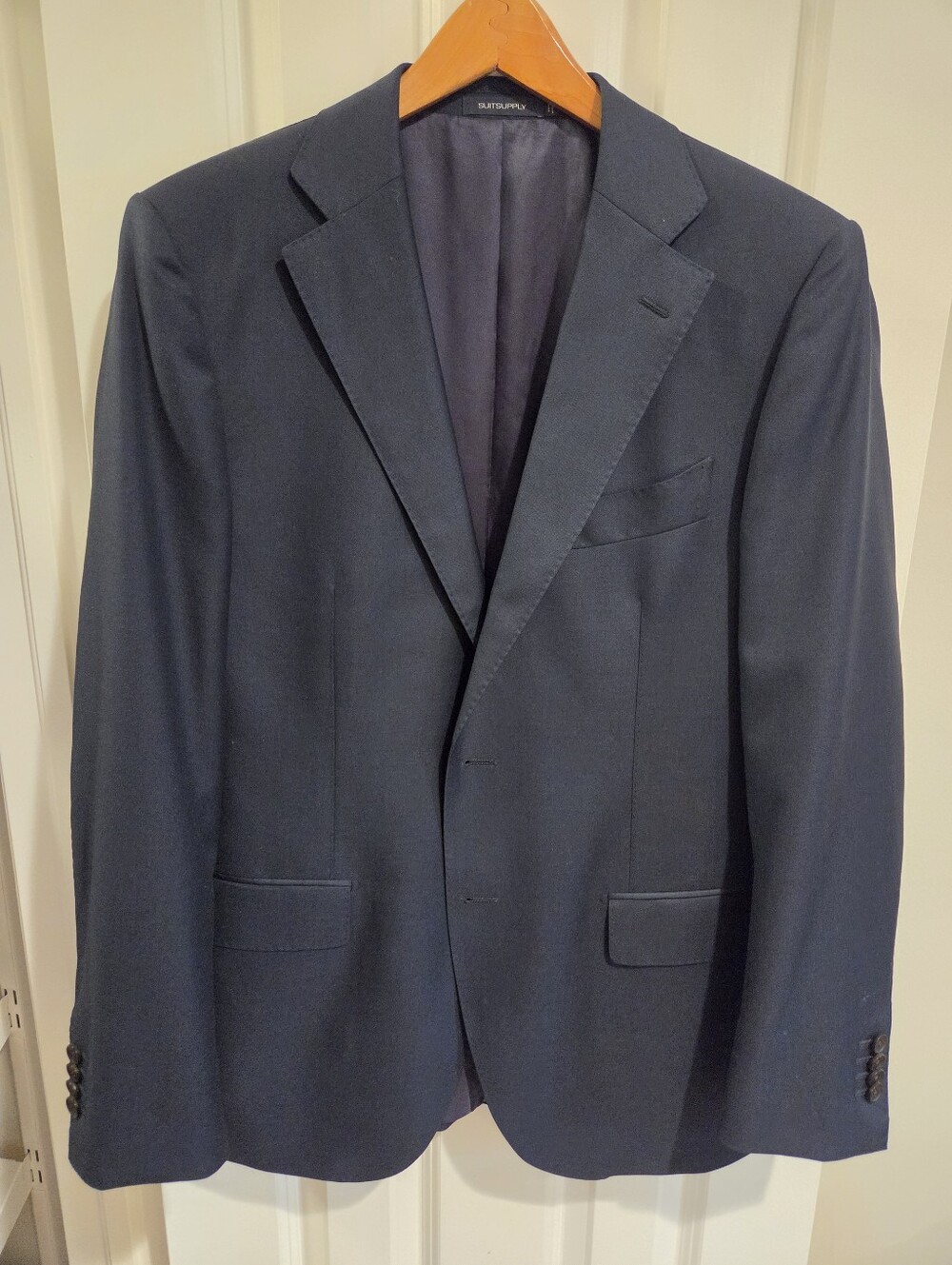 Suitsupply Lazio Single-Breasted Slim Sport Coat - Blue